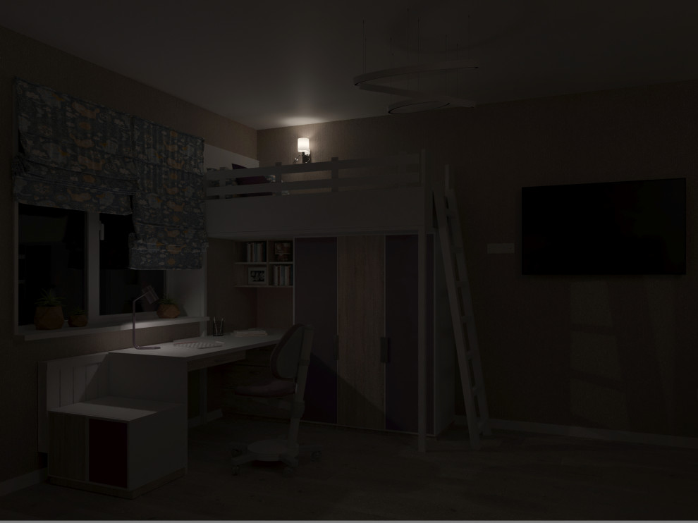 Детская для двух принцесс