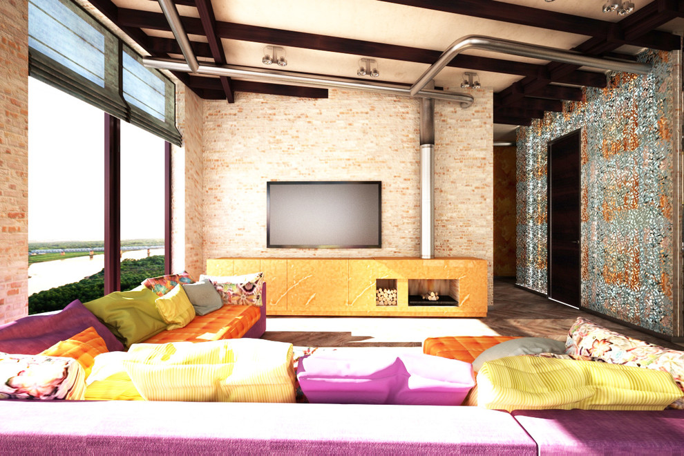 Жизнерадостный и волшебный лофт в Олимпийской деревне Новогорск