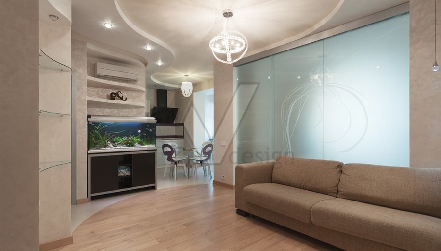 Дизайн двухкомнатной квартиры И-155 в Москве