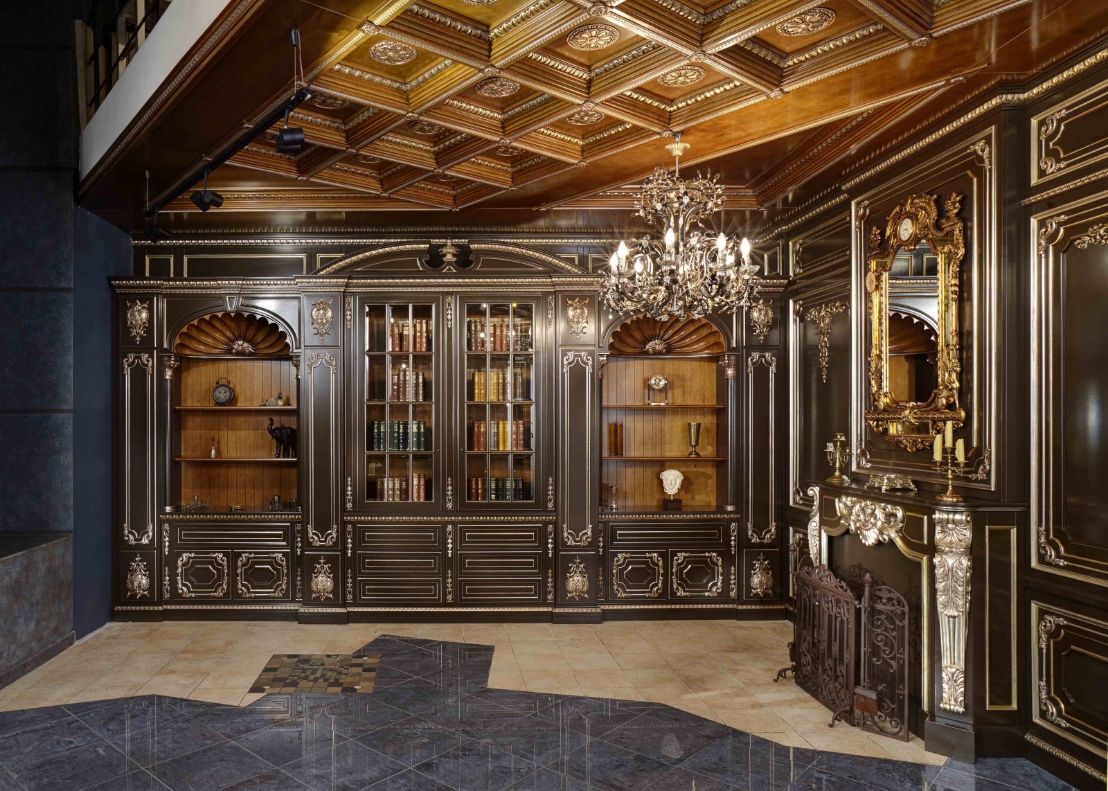 Обложка проекта: Кабинет в изысканном стиле.