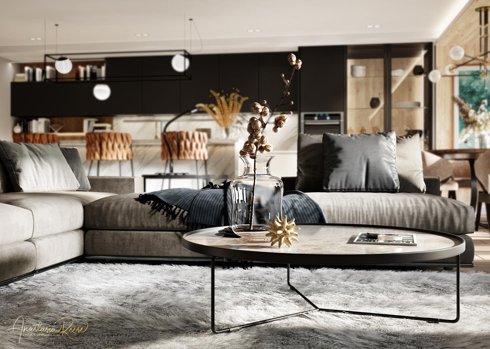 Обложка проекта: Дизайн проект "Старый мандарин"