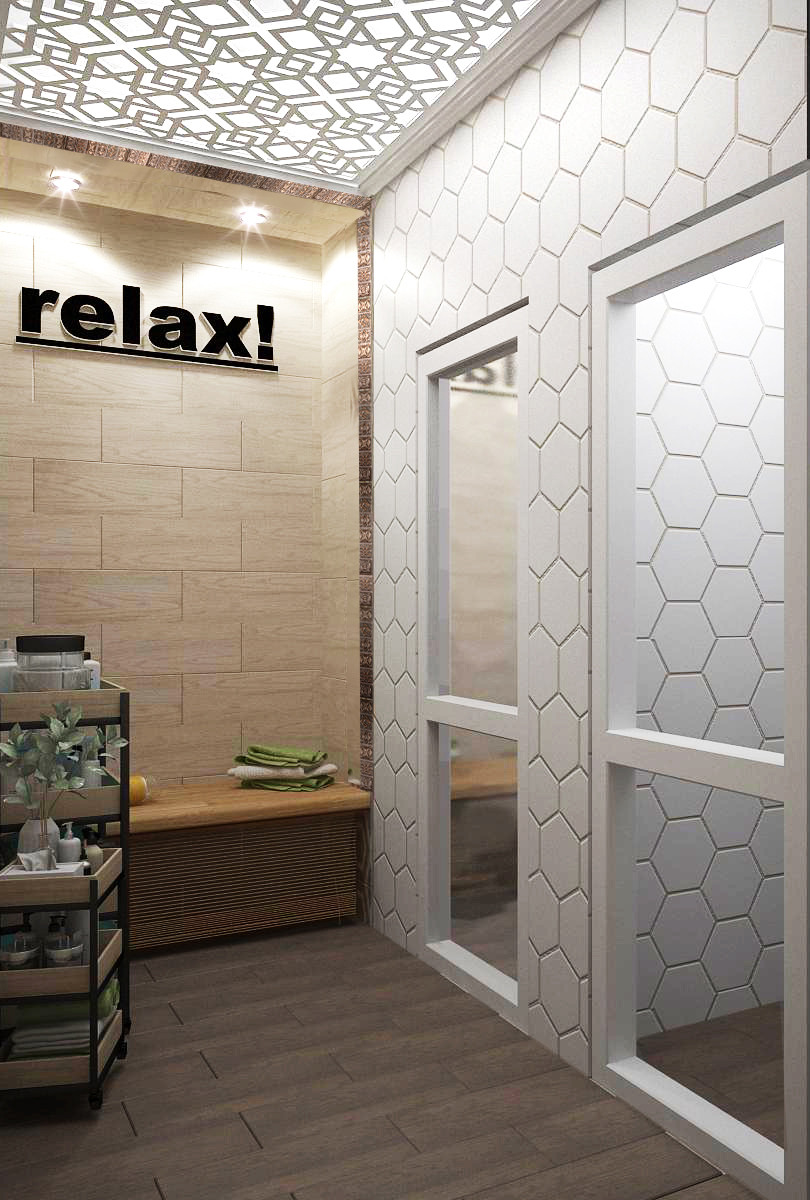 Интерьер банного комплекса