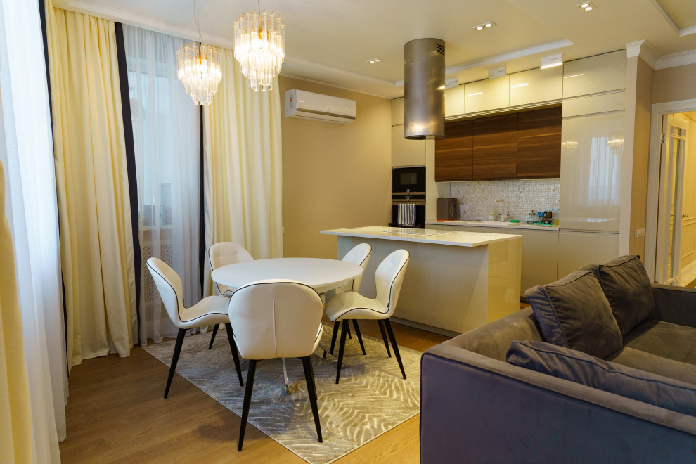 Дизайнерский ремонт квартиры 130 м²