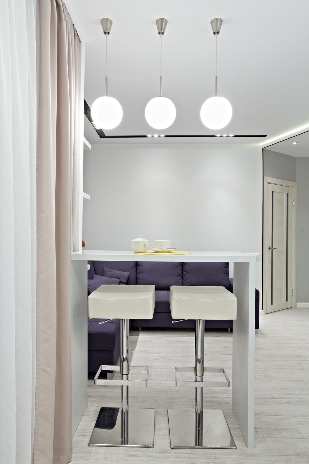 Обложка проекта: Минималистичная, уютная квартира