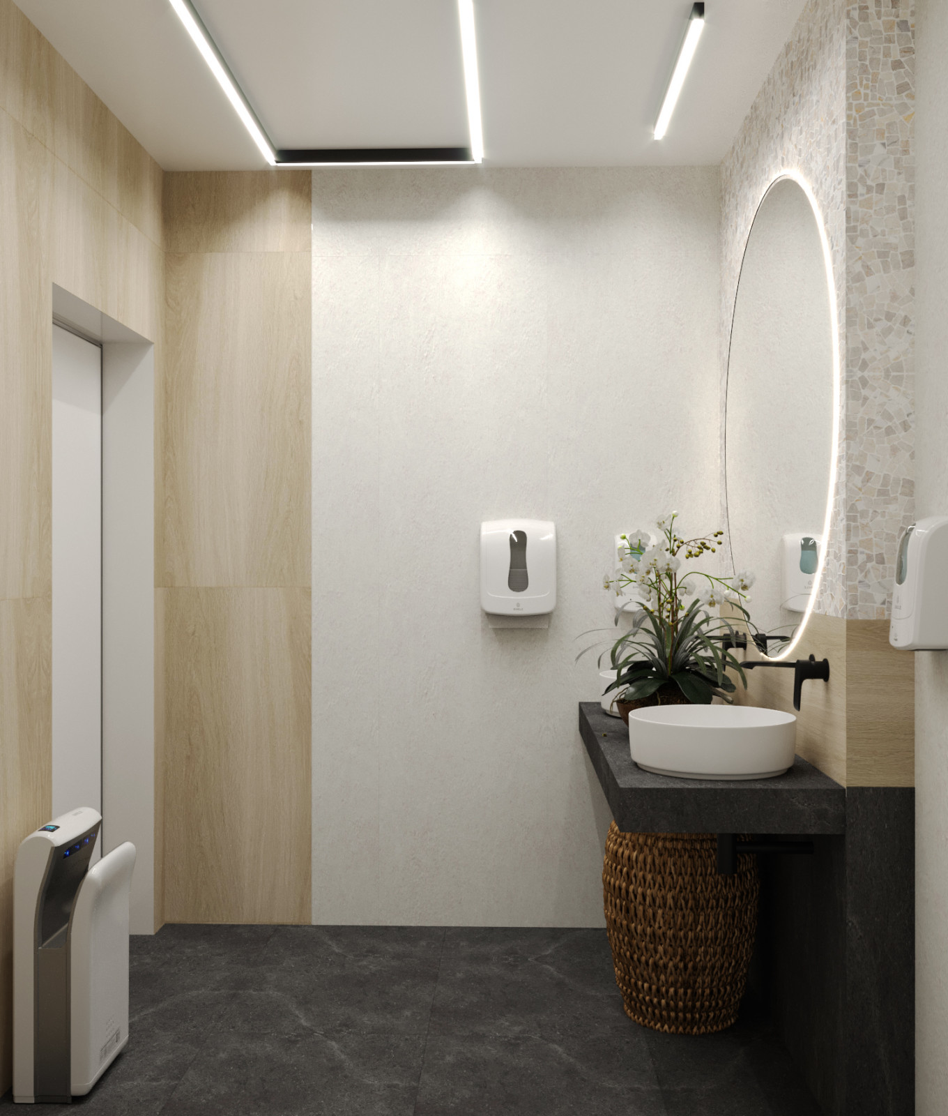 WC, для отеля в Германии