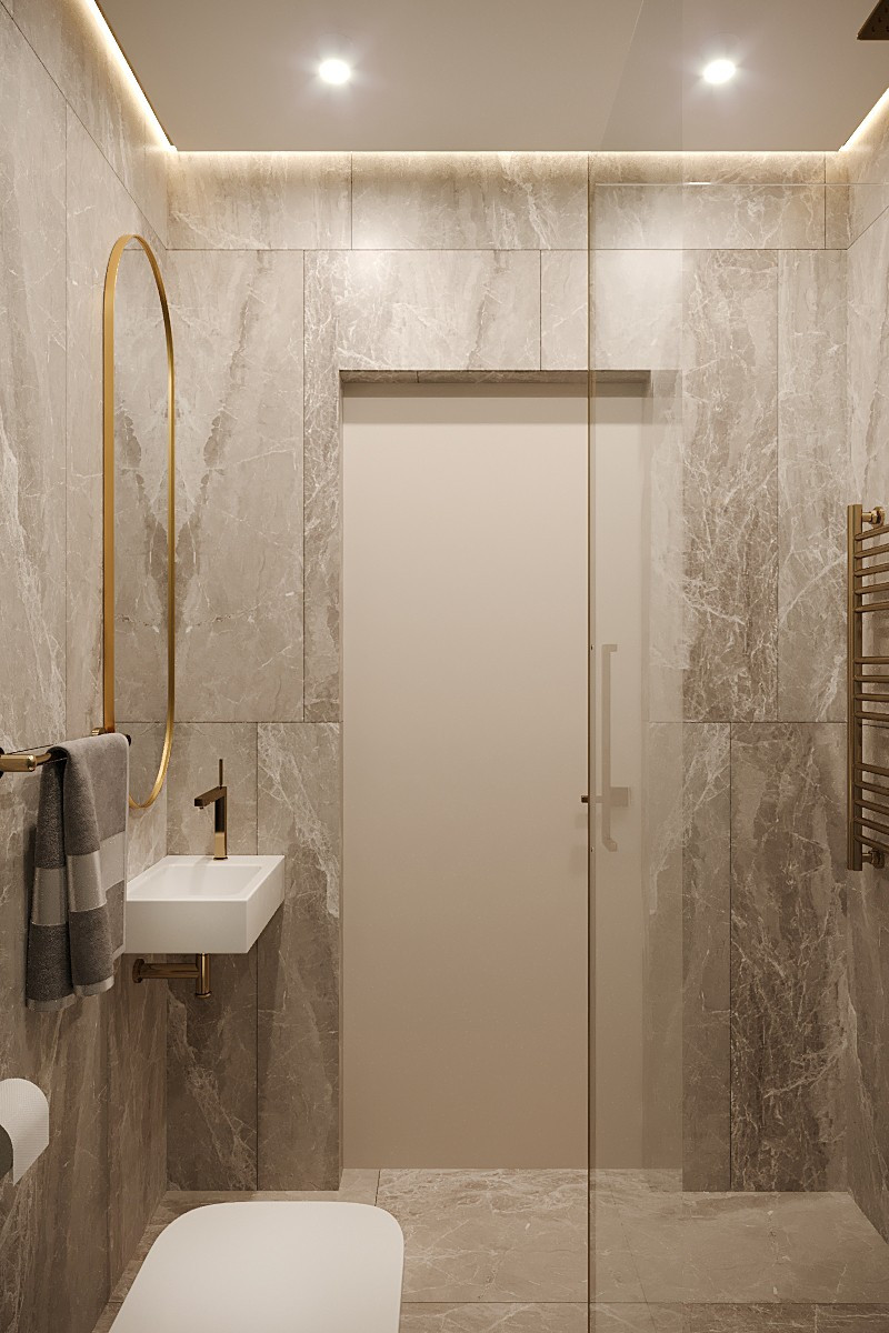 Душевая в современном стиле