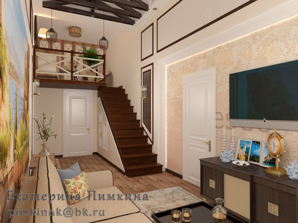 Дизайн квартиры в городе Севастополь на берегу Черного моря