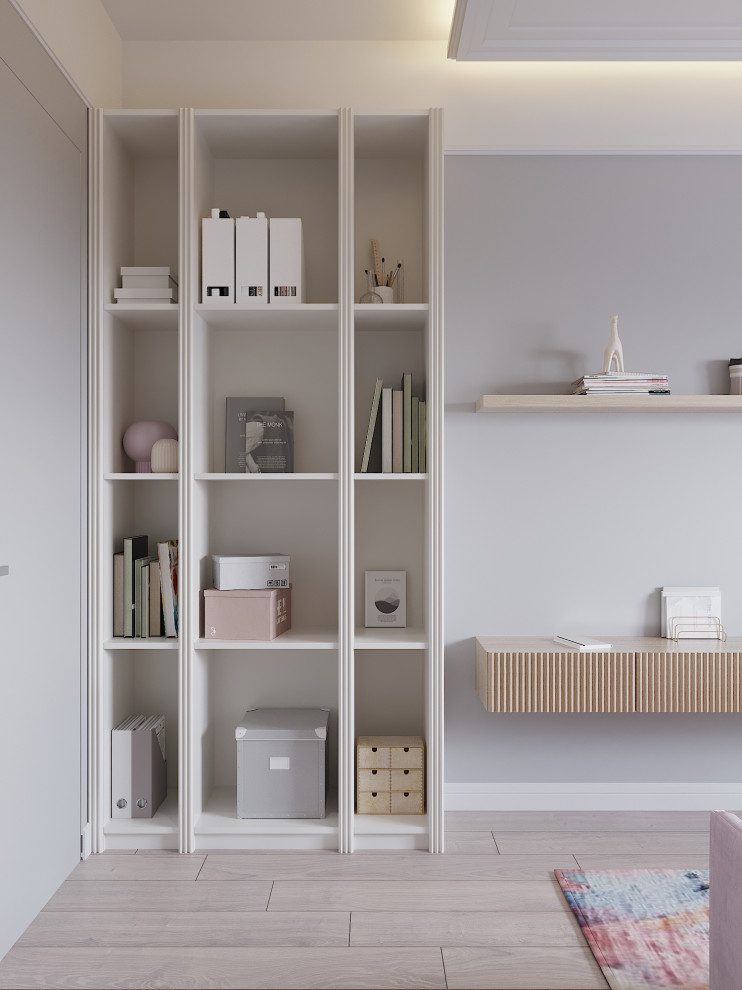 квартира с зеленым диваном