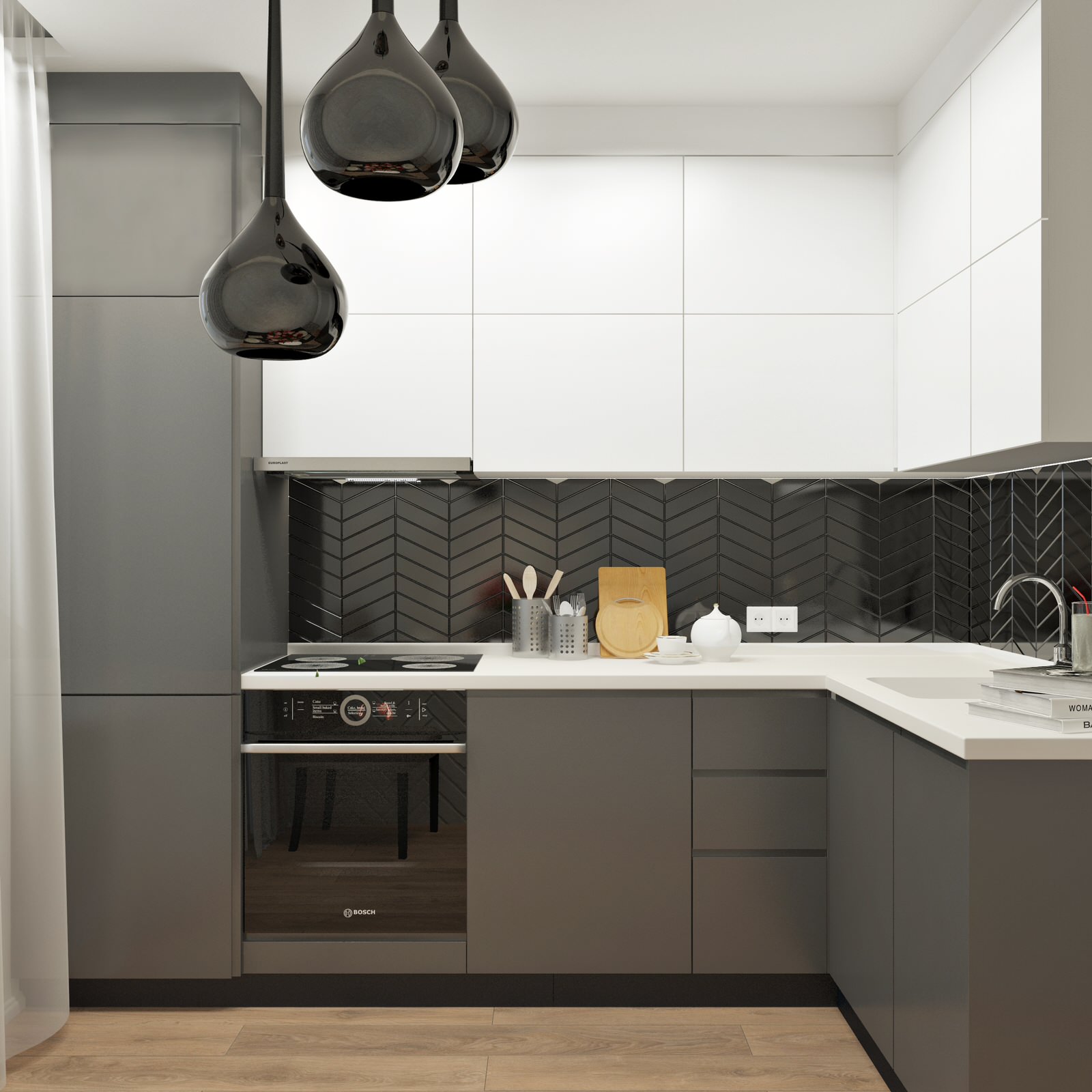 Минималистичная квартира в Подмосковье, г. Видное.