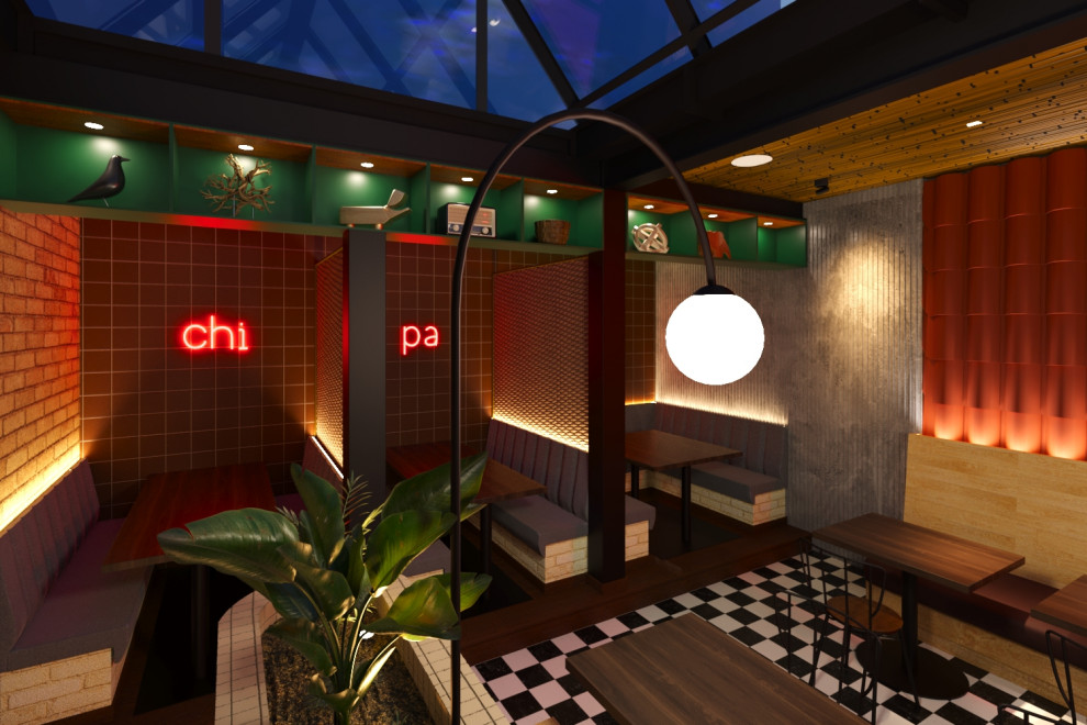 Визуализация ресторана