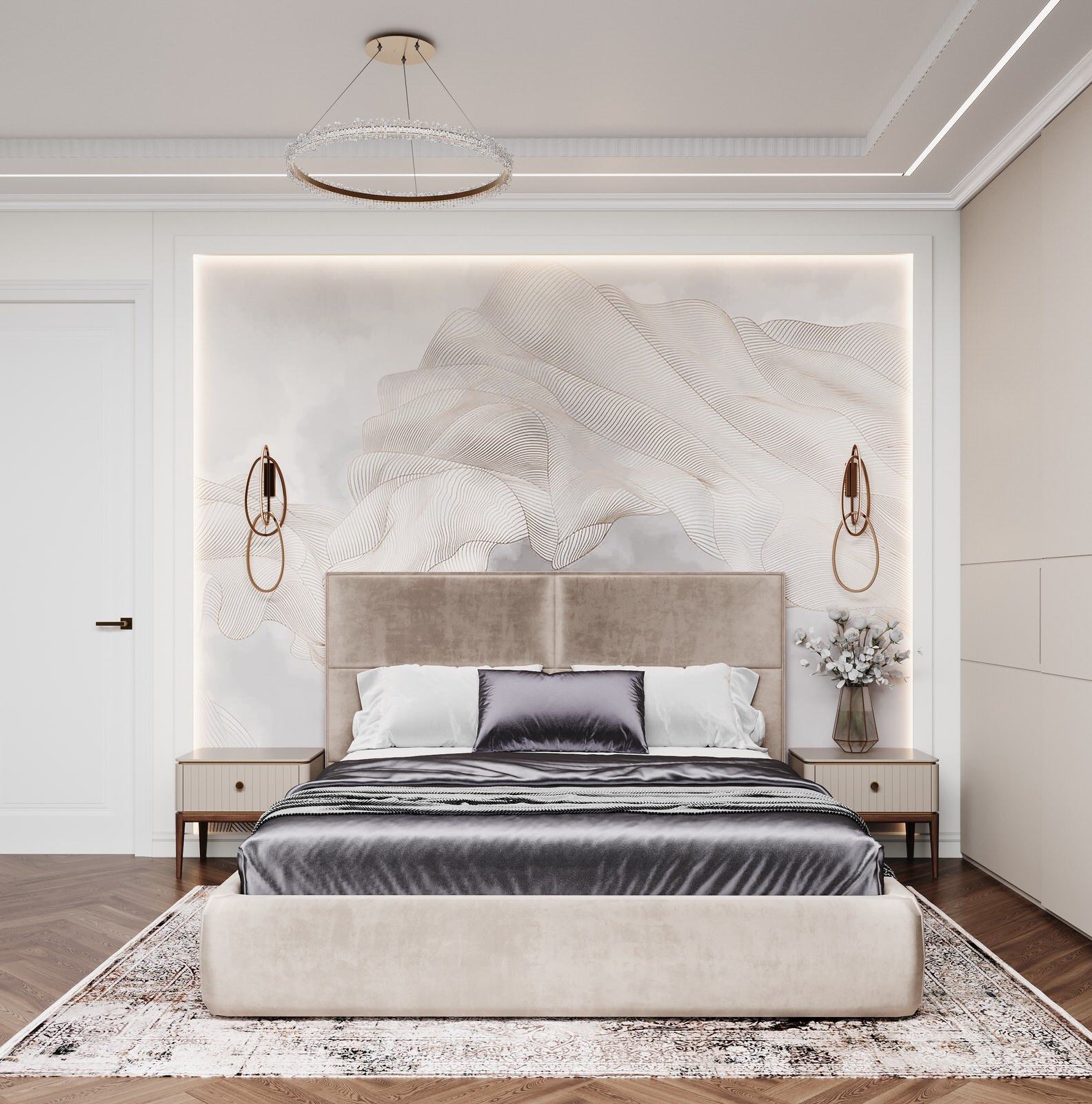 Трехкомнатная квартира 100 кв.м