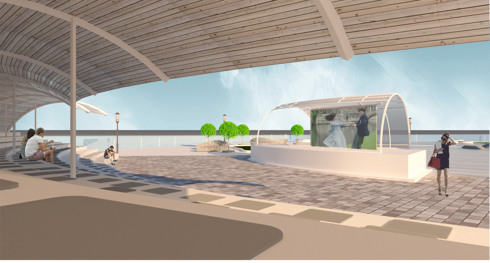 Проект организации прибрежной территории парка "40 лет ВЛКСМ"