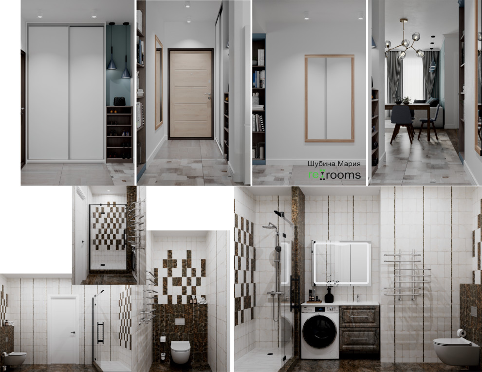 Обложка проекта: 2х комнатная квартира в Питере