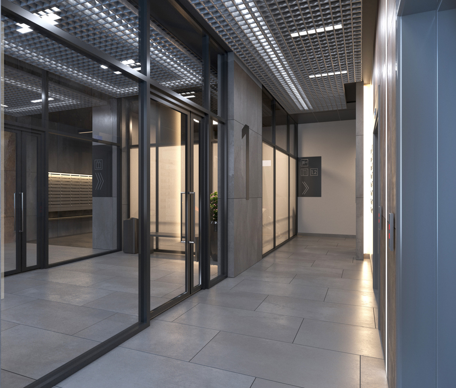 Интерьеры МОП ЖК "НОРМАНДИЯ НЕМАН", СК "СТРИЖИ"