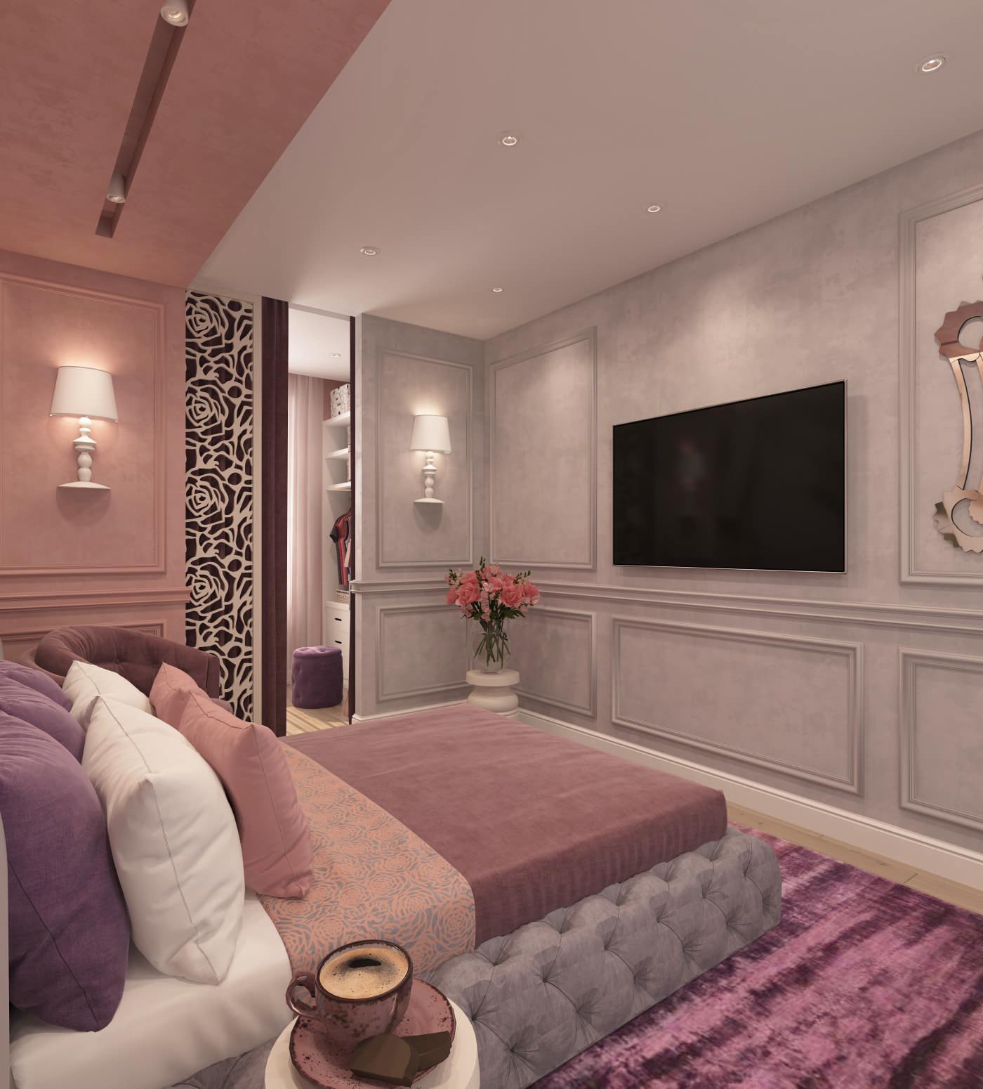 Эклектичный интерьер в ЖК Петровский, 100 кв. м. (г. Новосибирск)