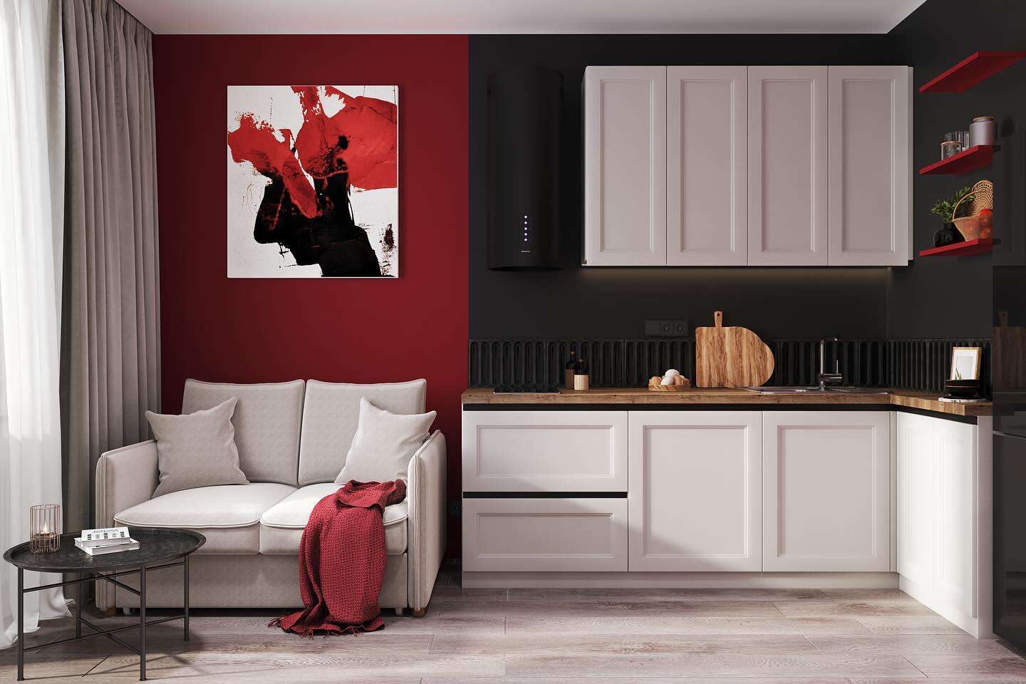 Яркая однушка под сдачу