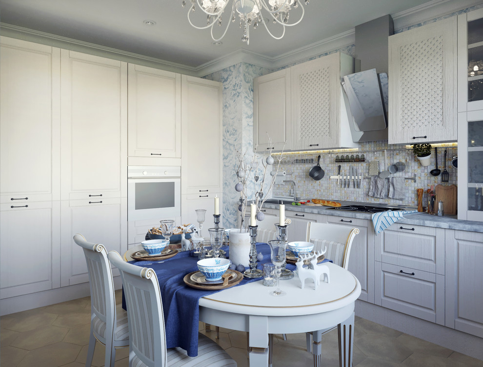 Квартира с современном классическом стиле, 93 кв.м.