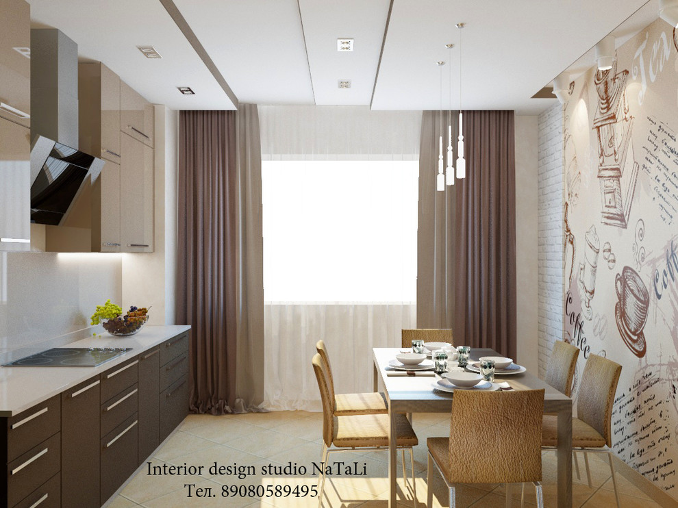 Дизайн интерьера кухни в современном стиле