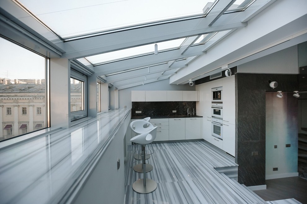 Обложка проекта: Квартира Студия 86м2 . Современная История в Историческом центре.