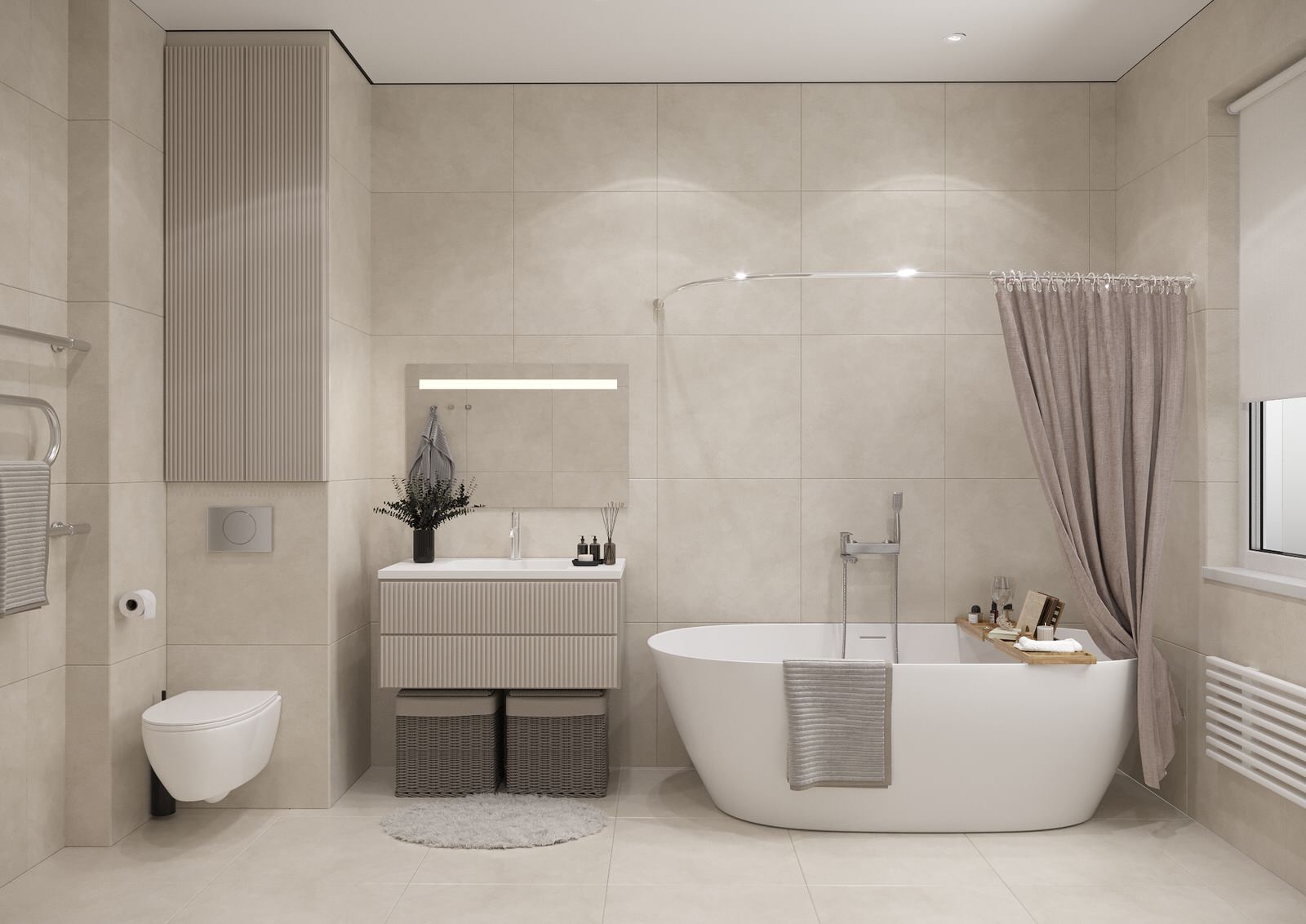 Квартира в современном стиле для молодой семьи