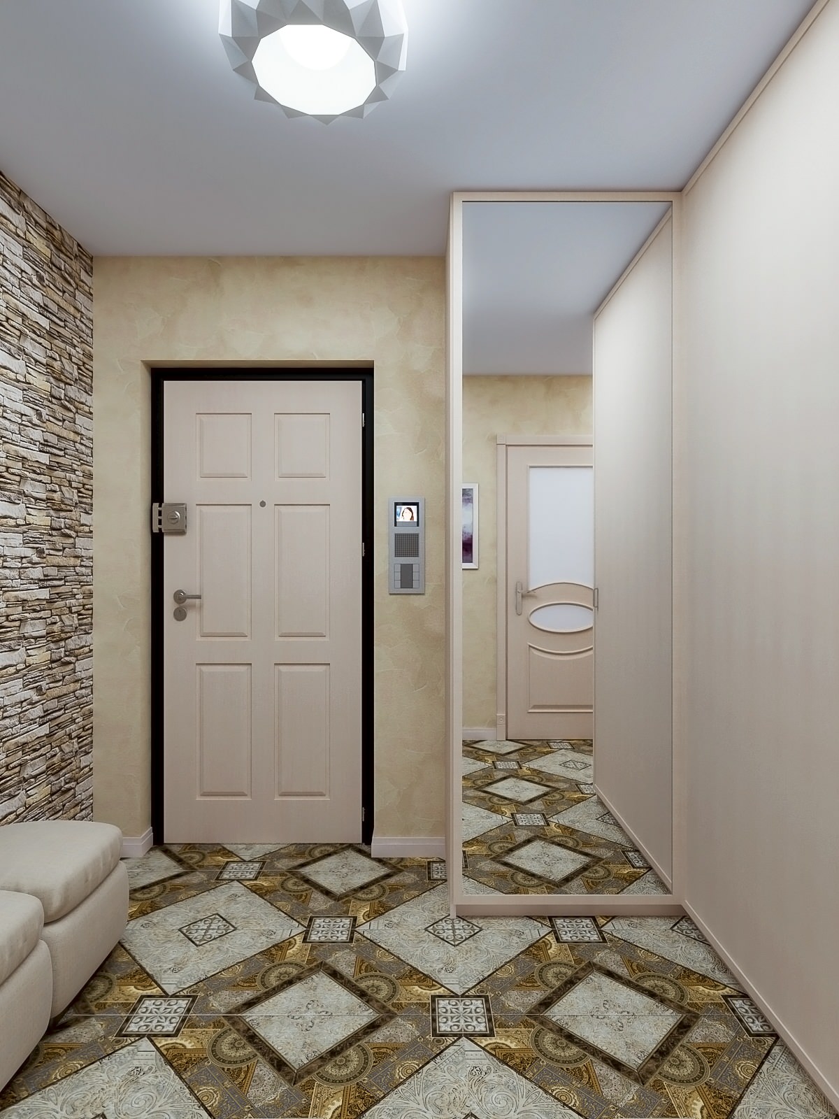 Дизайн-проект 2-х комнатной квартиры