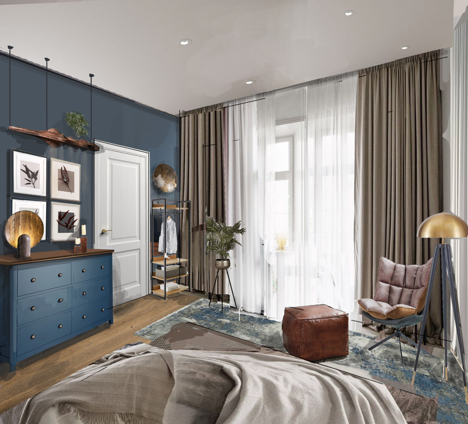 Обложка проекта: Слэб вместо изголовья