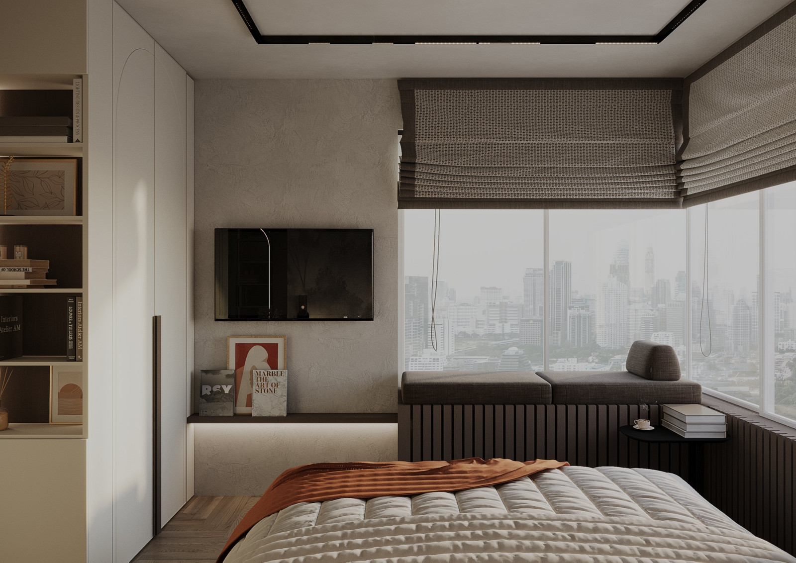 Квартира для семейной пары с ребенком в ЖК Полюса. 57,3 кв.м.