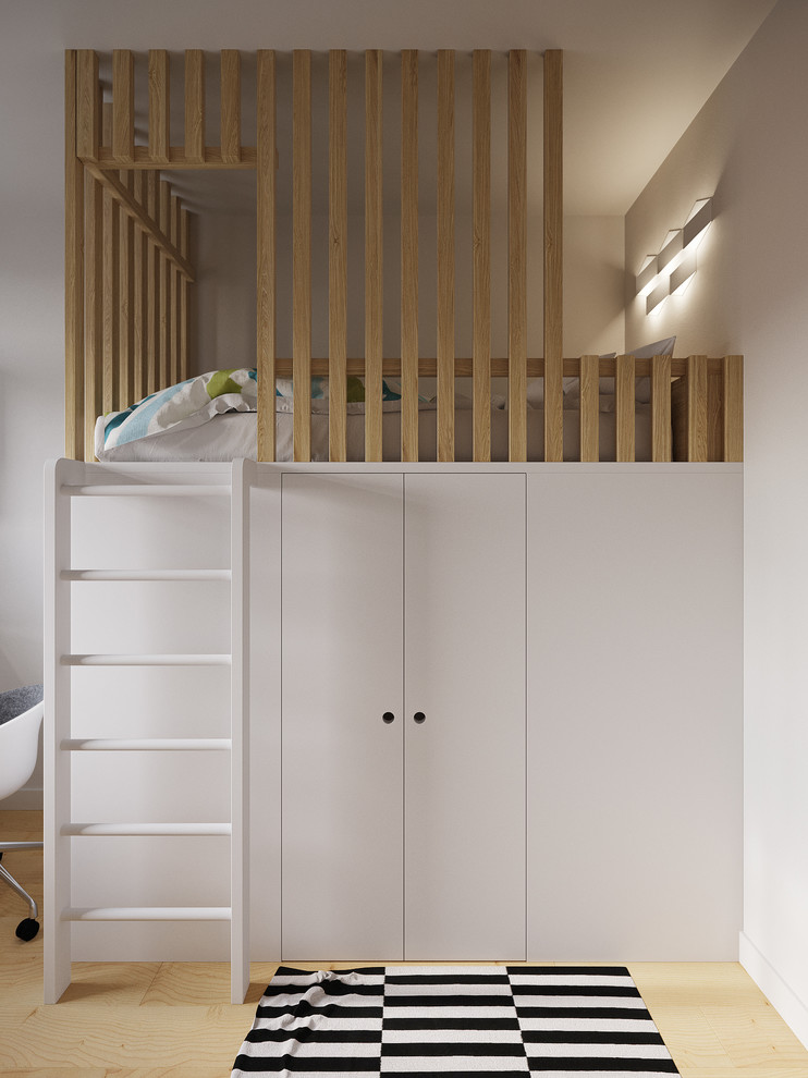 Дизайн интерьера комнаты ул. Новохохловская