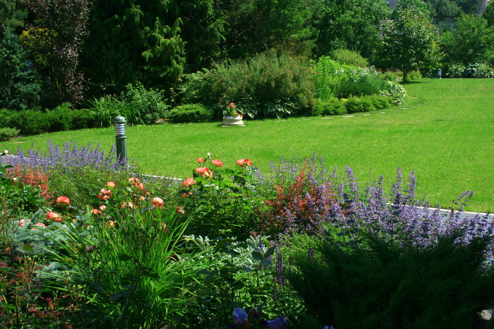 Сад в английском стиле