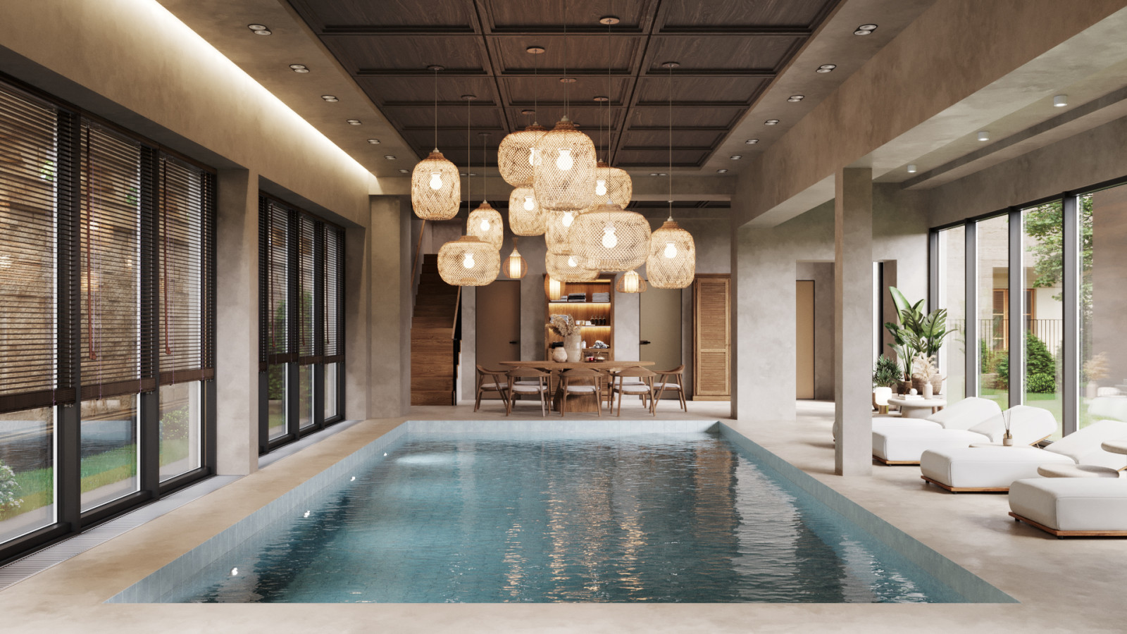 Бассейн в Ренессанс Парке