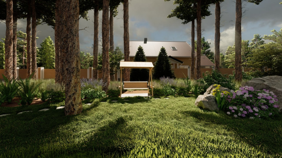 Проект сада Лесная жемчужина