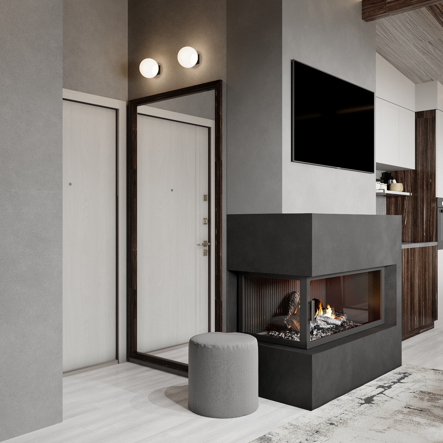 Небольшой пентхаус в Сочи. 45 м.кв