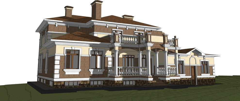 Реконструкция загородного жилого дома