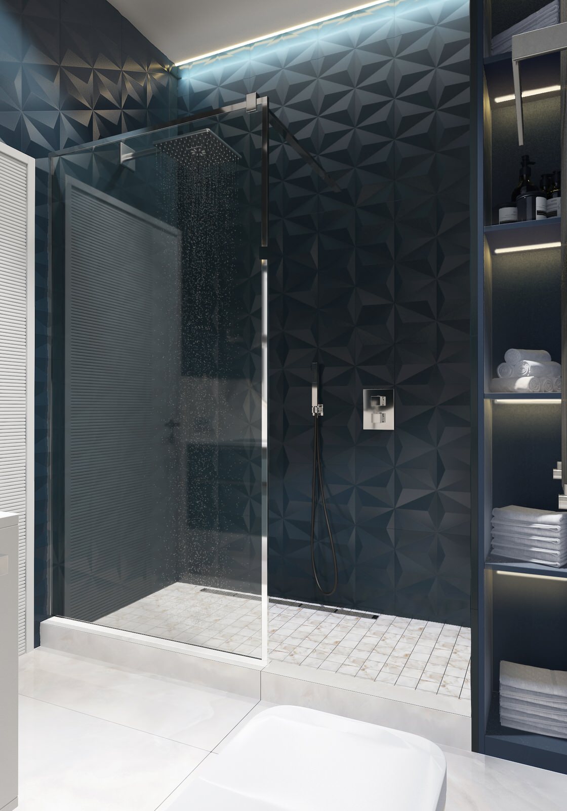 Душевая Navy Blue