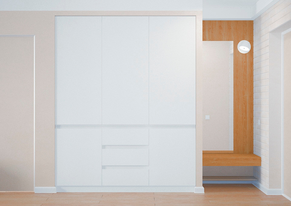 Обложка проекта: Современная небольшая квартира