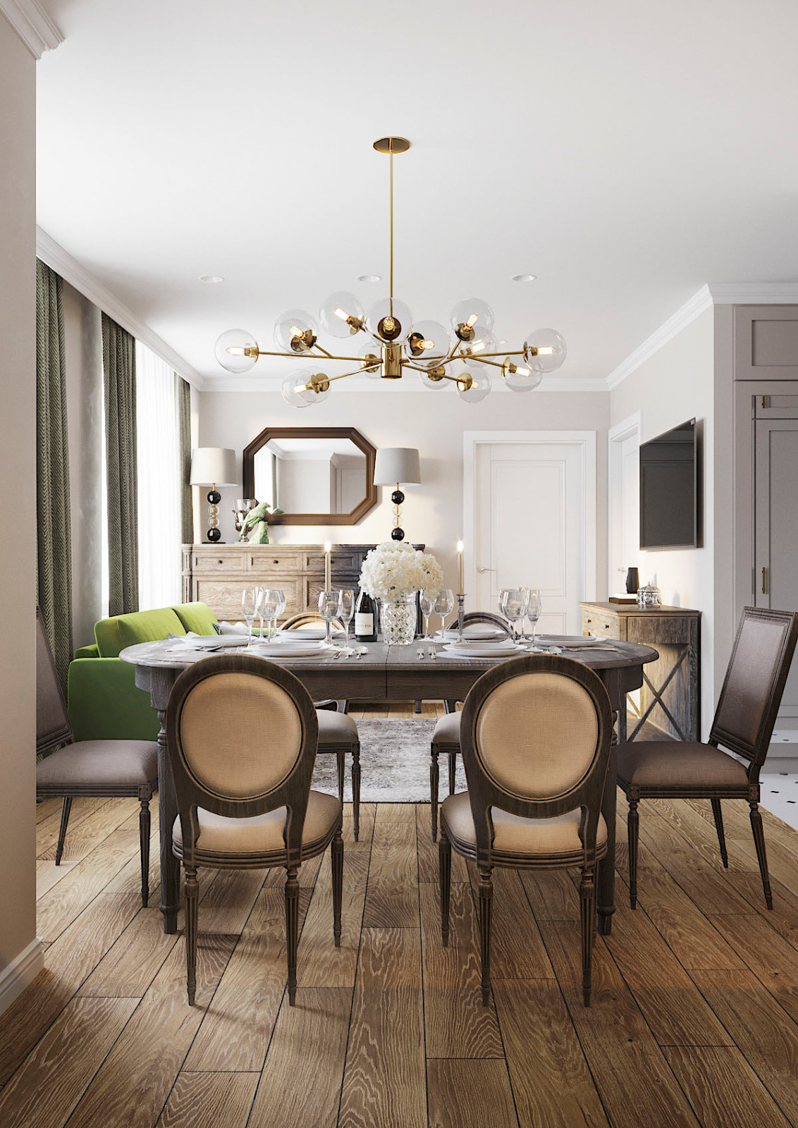 Проект квартиры "Запах весны"