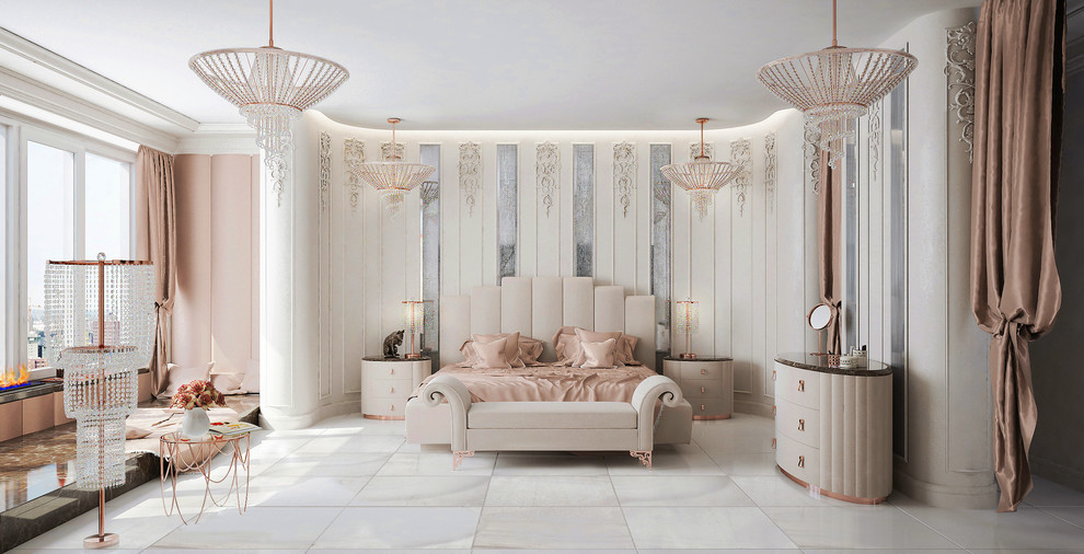 Обложка проекта: Роскошная спальня для молодой женщины