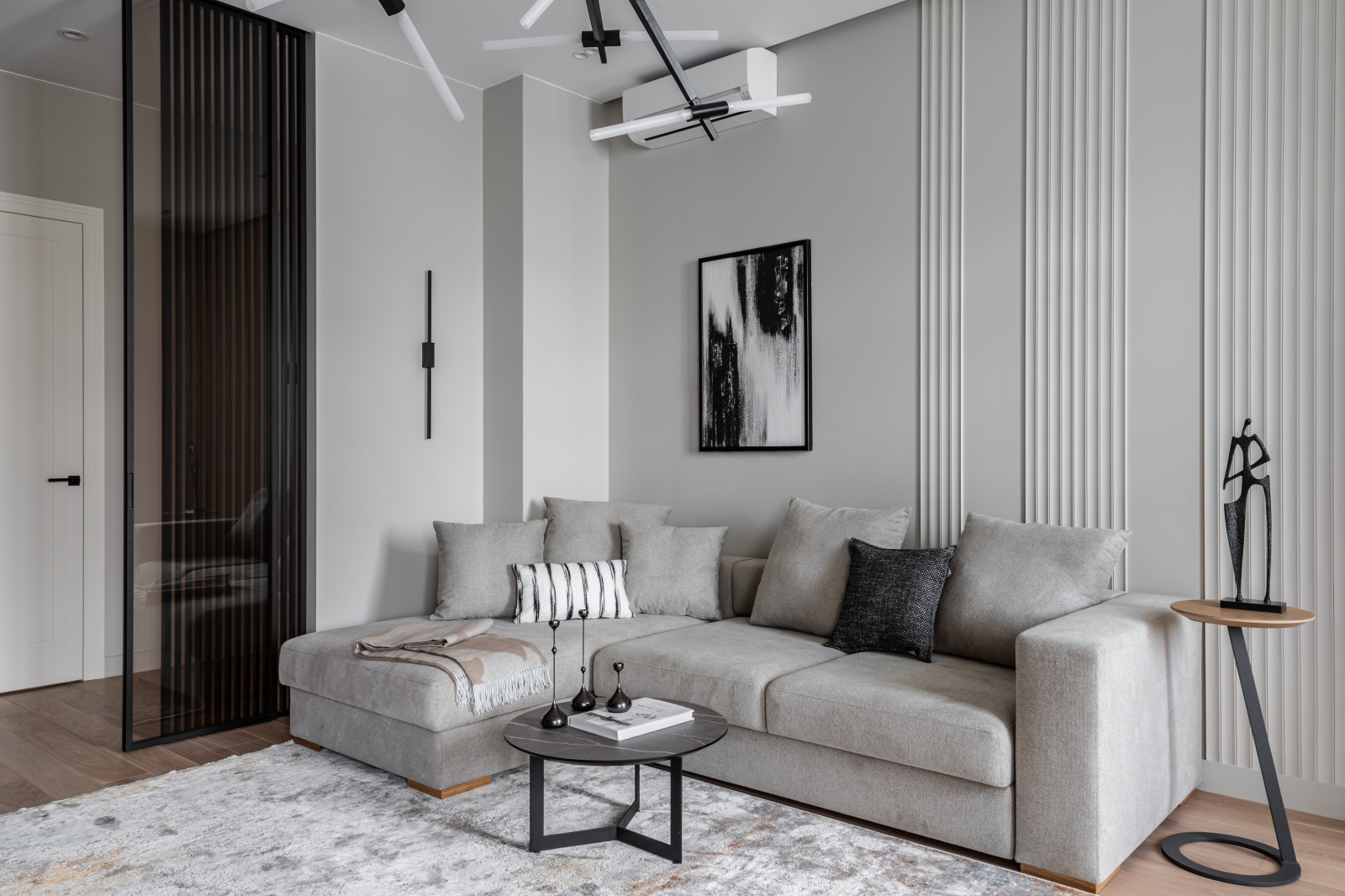 Светлая квартира для большой семьи