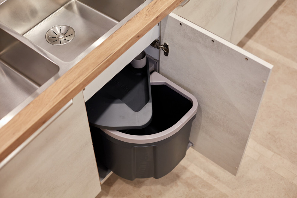 Уютная кухня nobilia в проекте "Дачного ответа" для большой семьи.