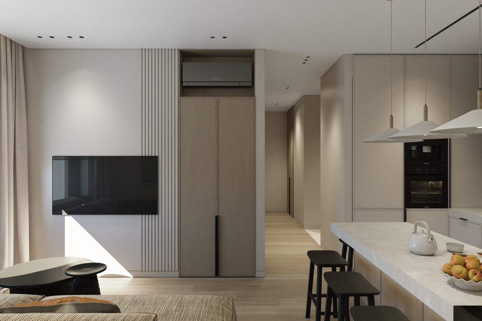 Квартира с видом на Останкинскую башню