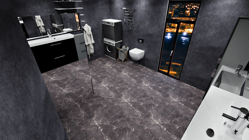 Обложка проекта: ванна в современном стиле