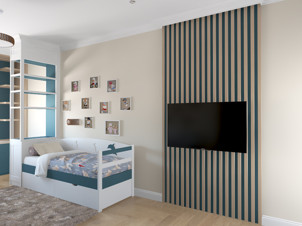 спальня и детская для мальчиков