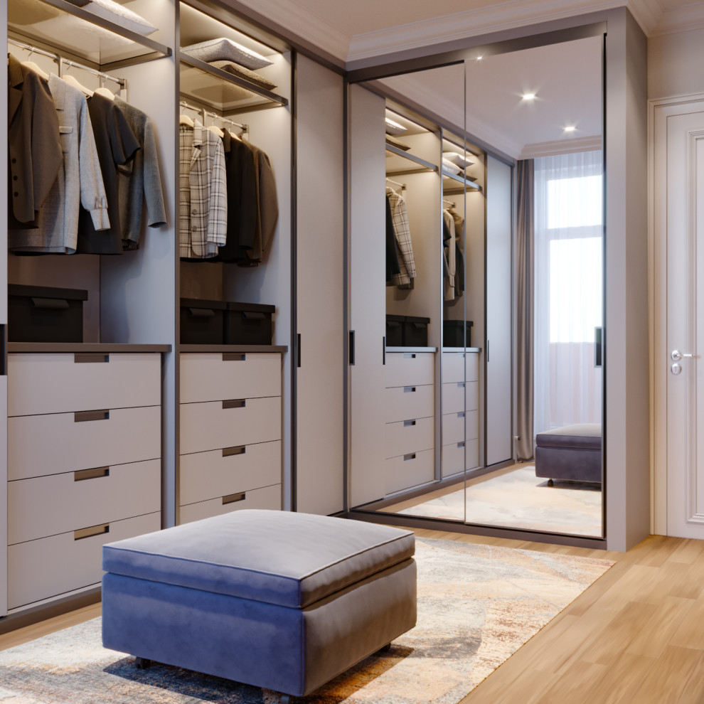 Обложка проекта: Уютная квартира в стиле неоклассики