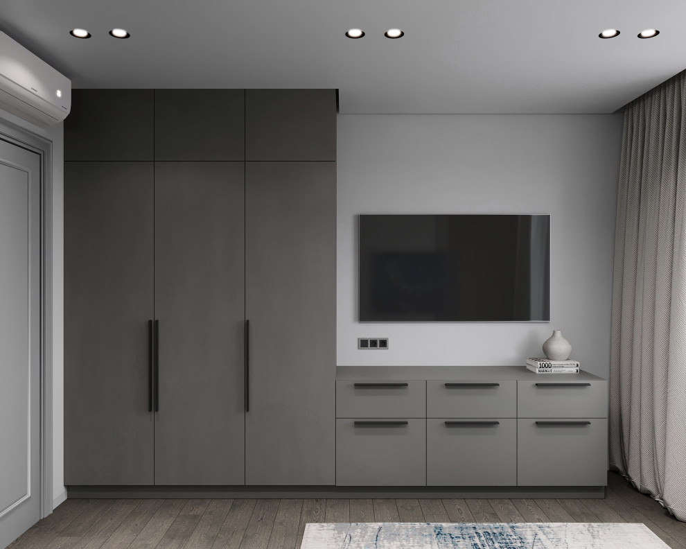 Дизайн интерьера квартиры с открытой террасой в жилом комплексе "Тармо"