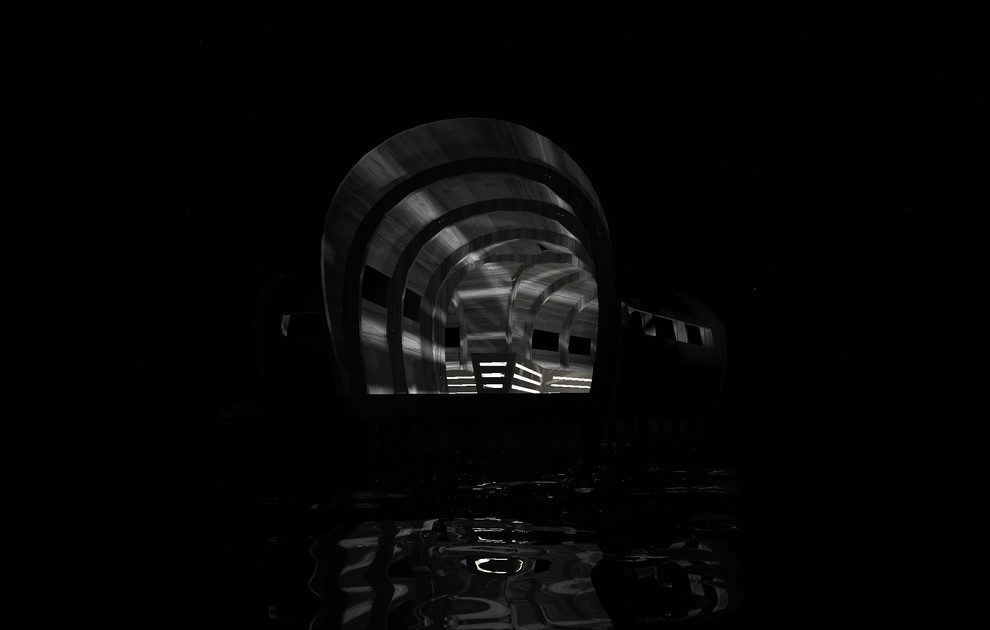 Бельведер для наблюдения за бобрами