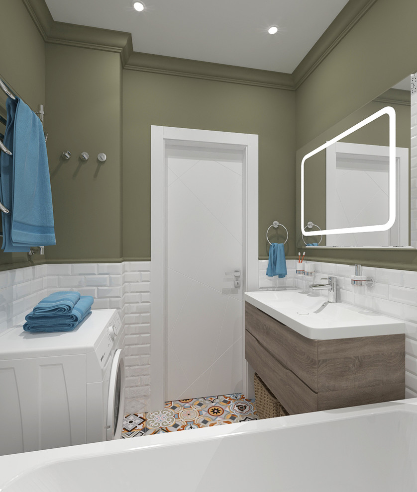 Обложка проекта: Двухкомнатная квартира 62 кв.м в ЖК Огни залива, СПб