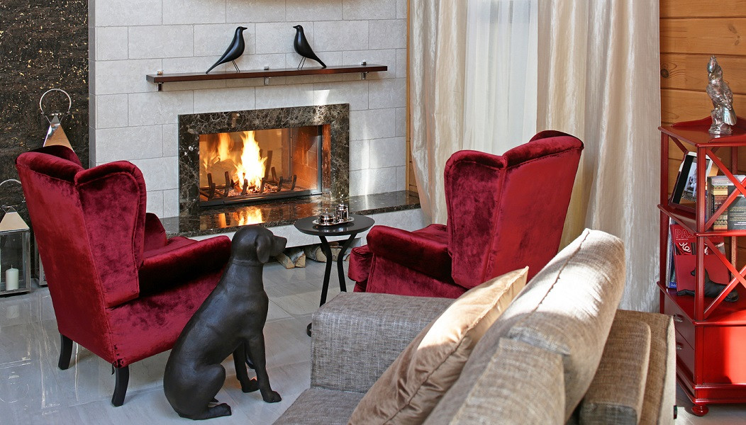 Загородный дом из бруса в элитном посёлке