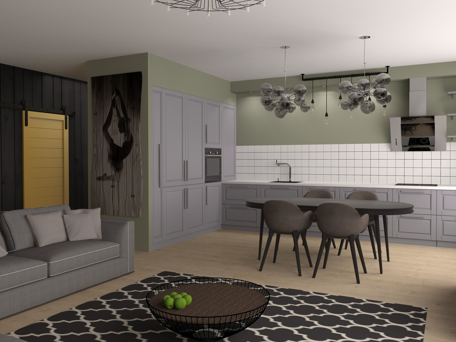 Apartment interior (city Orel, st. Komsomolskaya 2017)