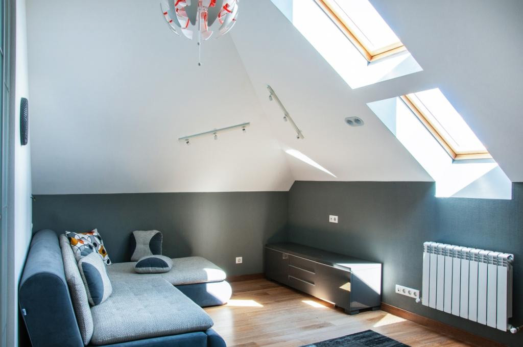 Интерьер двухуровневой квартиры