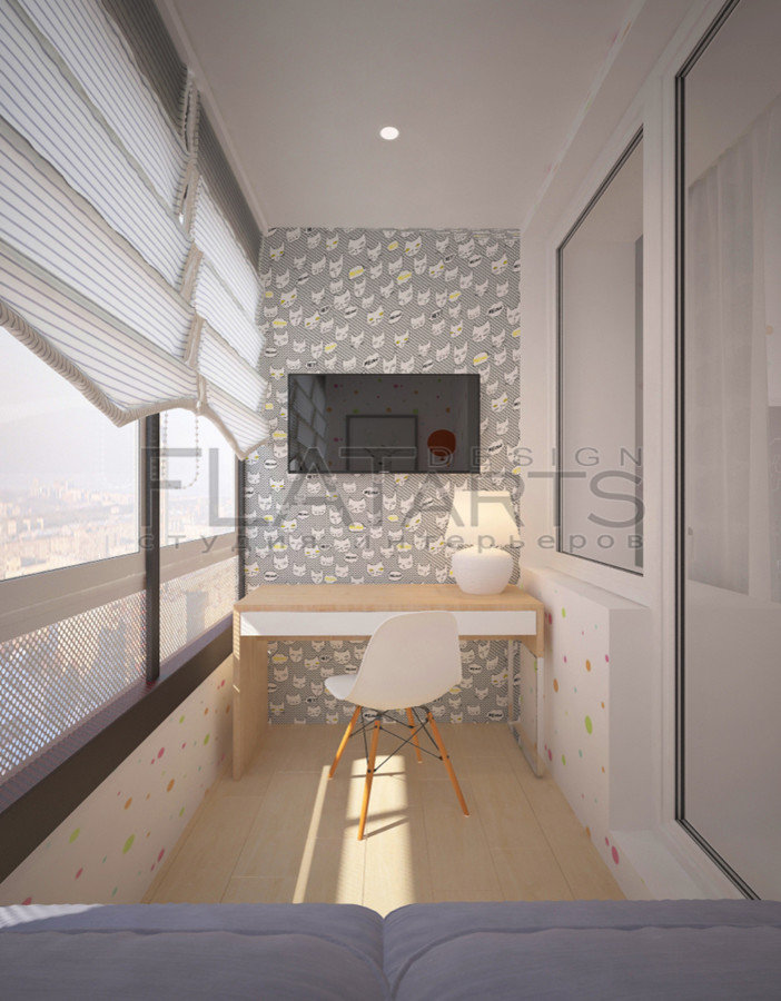 Дизайн 3-ной квартиры в современном, с элементами эко-стиля